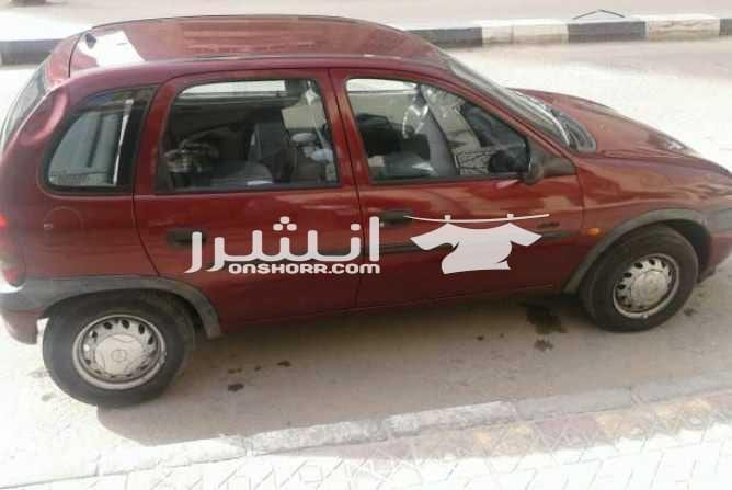 اوبل كورسا 1998 البيع بعقد مسجل بالشهر العقارى