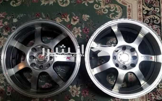 اتنين جنط تايوان اتنين جنط تايوان 8 خرم ماركه teper ومعاهم طبه Hyundai