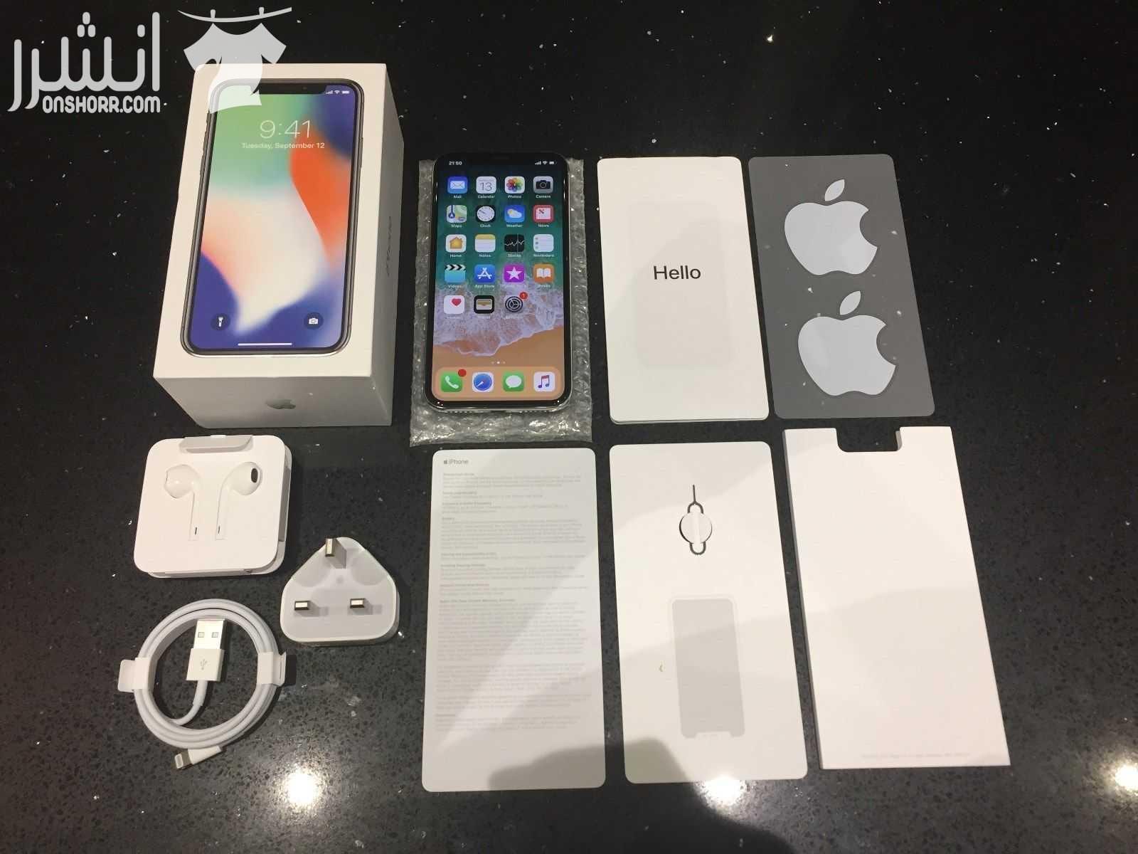 30 % off Apple iPhone X with FaceTime - 256GB, 4G LTE, Silver - $699 Apple Watch Series 3 - 42mm - $179 Free GIFT - Apple Wireless Charging Pad Apple AirPods Bluetooth Sales Tel whatapp Chat...