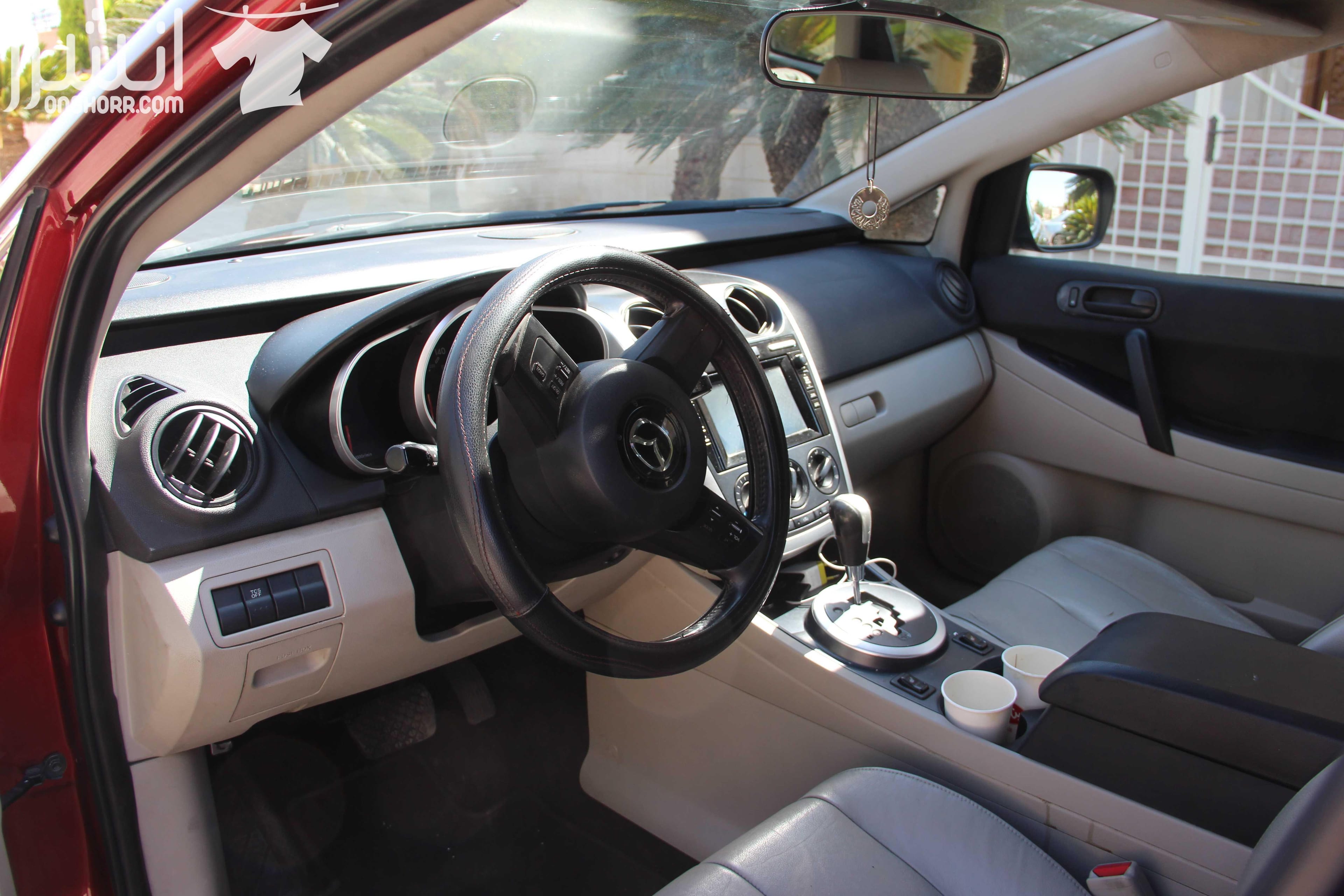 mazda cx7 2007 فحص كامل ليست بحاجة لاي صيانة ماتور اقتصادي 2300 تيربو نظام حقن وقود مانع انزلاق كراسي جلد مدفية فتحة شاشة اصلية 6 سي دي نظام صوت bois جنطات اصلية ترخيص 3/2019 للبيع فورا نقدا وليست اقس...