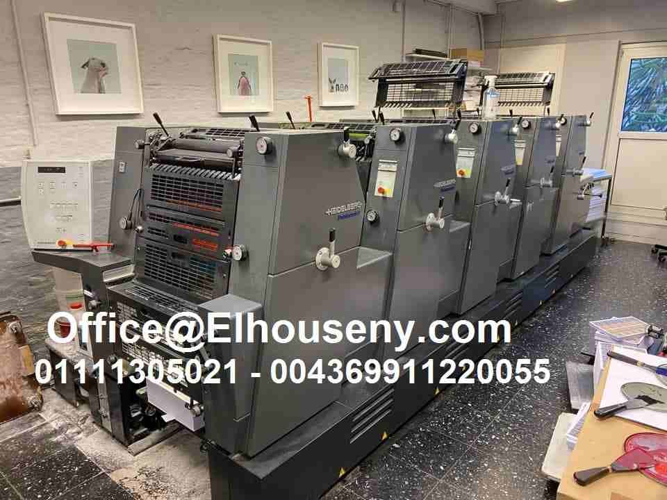 ماكينة طباعة هايدلبرج جى تى او 5 لون Heidelberg GTO 52 - 5
Heidelberg GTO 52 - 5
Year 2008
23 mil impr.
DDS
من داخل مصر برجاء اتصل علي
002/01111305021
تليفون واتس
من خارج مصر برجاء الاتصال عل...