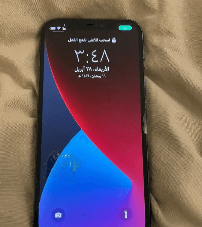 ايفون 12 برو ازرق للبيع