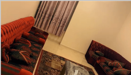 للايجار بعجمان شقه مفروشه غرفه وصاله موقع متميز ابراج الاورينت