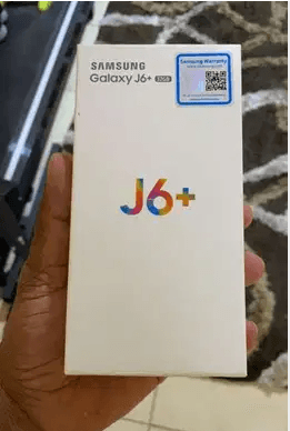 Samsung j6plus new sealed pack