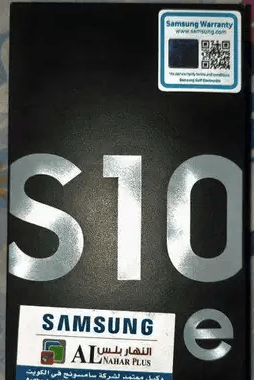 Samsung galaxy S10e 6 months used great condition