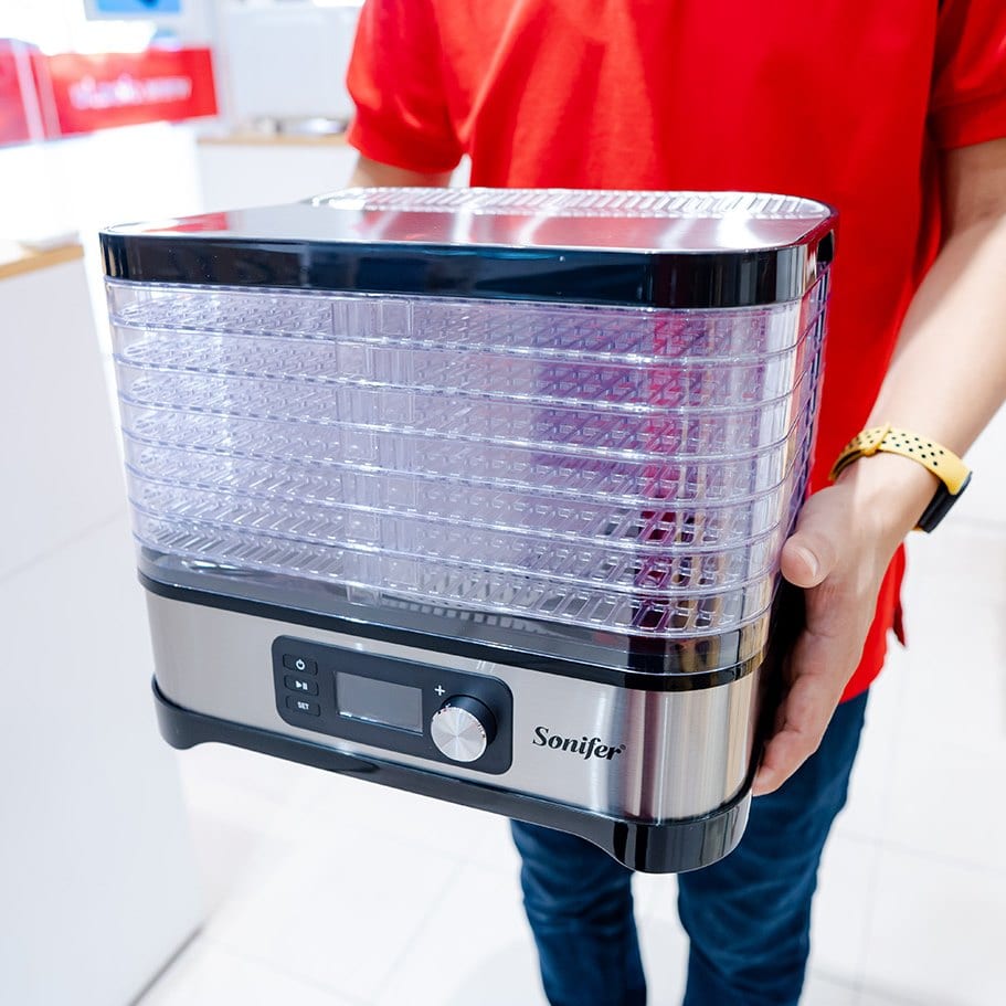 ادوات المطبخ Sonifer food dehydrator احدث طرق تجفيف الفواكه في الاردن مجفف الفواكه والخضراوات آلة تجفيف الفواكه